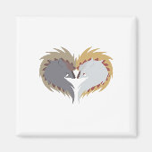 Bis zum Tod tun wir Teil - Kamunono Orugaron Essen Magnet (Vorne)