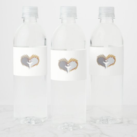 Bis zum Tod tun wir Teil - Kamunono Orugaron Essen Wasserflaschenetikett (Flaschen)