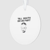 Bis zum Tod tun wir Teil klassischen Faultier Ornament (Vorderseite)