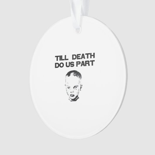 Bis zum Tod tun wir Teil klassischen Faultier Ornament (Vorderseite)