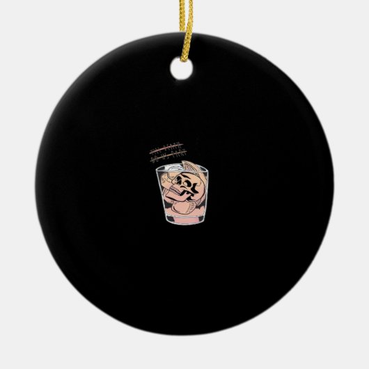 Bis zum Tod tun wir Teil - Niedliche Schläge triff Keramik Ornament (Vorne)