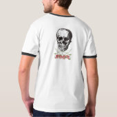 Bis zum Tod tun wir Teil Schädelknochen T - Shirt (Schwarz voll)