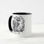 Bis zum Tod tun wir Teil Skelette Classic - Funny  Tasse (Vorderseite Links)