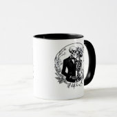 Bis zum Tod tun wir Teil Skelette Classic - Funny  Tasse (VorderseiteRechts)