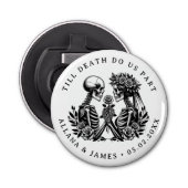 Bis zum Tod tun wir Teil Taste Flaschenöffner öffn (Vorderseite)