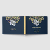 Bis zum Tod tun wir Teil Zuckerkullen Hochzeit Gästebuch (Voll)