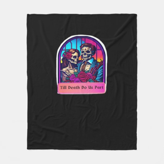 Bis zum Tod tun wir teilweise klassisch Fleecedecke (Vorderseite)
