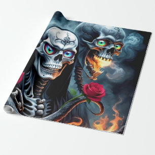 Bis zum Tod, über die Ewigkeit hinaus. Geschenkpapier