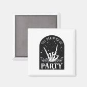 Bis zum Tod uns Party Bachelorette Halloween Bach Magnet (Vorderseite/Rückseite)