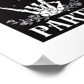 Bis zum Tod uns Party Bachelorette Halloween Bach Poster (Ecke)