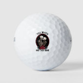 "Bis zum Tod von Golf Balls Golfball (Vorderseite)