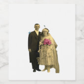 Bis zum Tod von uns Teil Classic Meme Weinetikett (Einzelnes Label)