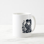 Bis zum Tod wir - Skeleton Couple Gothic Design Cl Kaffeetasse (VorderseiteRechts)