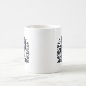 Bis zum Tod wir - Skeleton Couple Gothic Design Cl Kaffeetasse (Mittel)