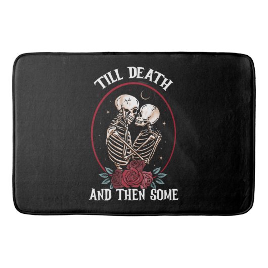 'Bis zum Tode Bath Mat Badematte (Vorderseite)