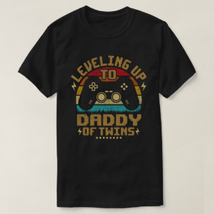 Bis zum Vater von Zehn Gaming-Gamer-Vater T-Shirt