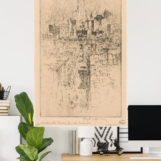 Bis zum Woolworth Poster (Heimbüro)