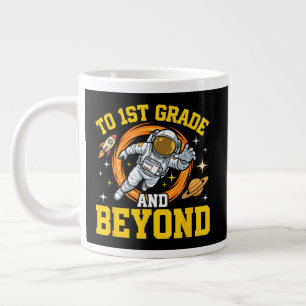 bis zur 1. Klasse und darüber hinaus Astronaut-Sch Jumbo-Tasse