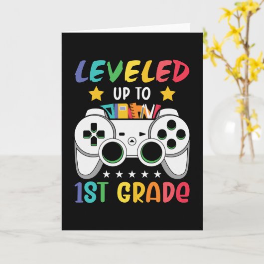 Bis zur 1. Stufe zurück zum Video-Gamer der Schule Karte (Gelbe Blume)