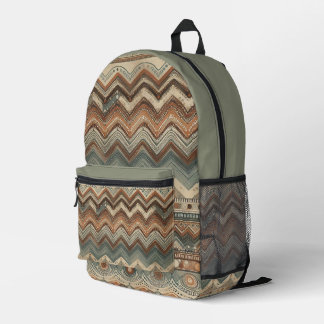 Bis zur Erde Bedruckter Rucksack