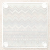 Bis zur Erde Glasuntersetzer (Rückseite)