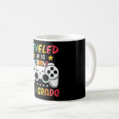 Bis zur fünften Stufe des Videospiels in der Schul Kaffeetasse (VorderseiteRechts)