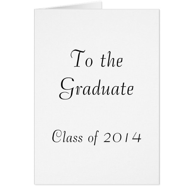 bis zur Graduate 2014 (Vorne)