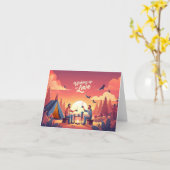 Bis zur Liebe weckend Karte (Gelbe Blume)