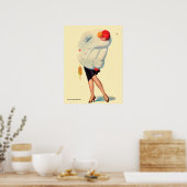 Bis zur Minute Poster (Küche)