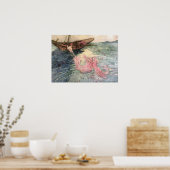 Bis zur Oberfläche von Warwick Goble Poster (Küche)