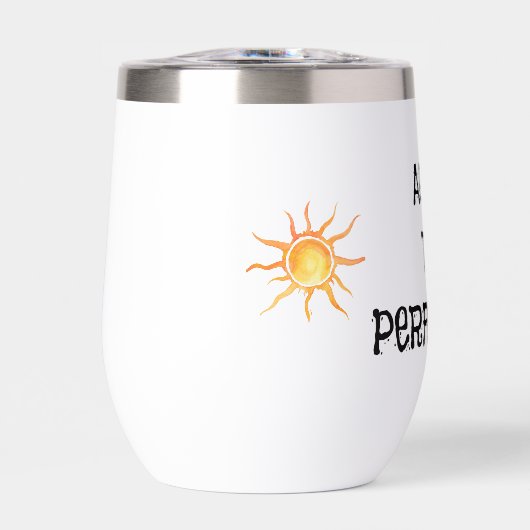 Bis zur Perfektion gealterter, stemless thermaler (Vorderseite)