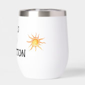 Bis zur Perfektion gealterter, stemless thermaler (Rückseite)