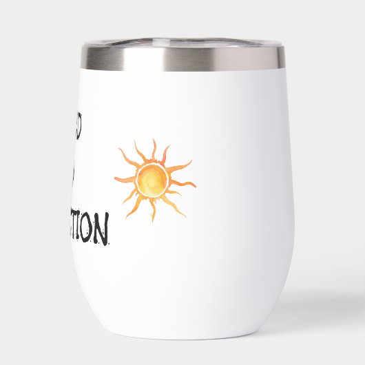 Bis zur Perfektion gealterter, stemless thermaler (Rückseite)