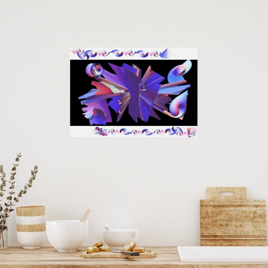 Bis zur Unendlichkeit Poster (Küche)