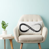 Bis zur Unendlichkeit und jenseits von Pinselstric Lendenkissen (Stuhl )