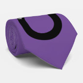 Bis zur Unendlichkeit und über die Brush-Stroke DI Krawatte (Gerollt)