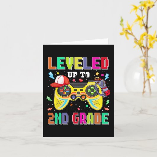 Bis zur zweiten Stufe des Gamer First Day Karte (Gelbe Blume)