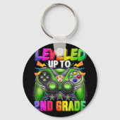 Bis zur zweiten Stufe des Gamers zurück in die Sch Schlüsselanhänger (Vorderseite)