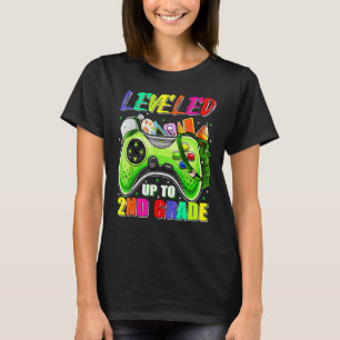 Bis zur zweiten Stufe des Gamers zurück in die Sch T-Shirt