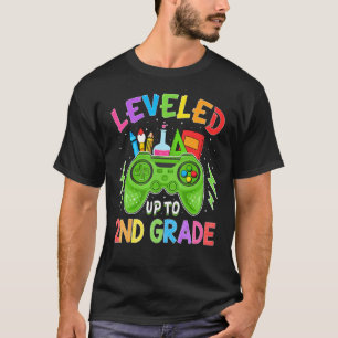 Bis zur zweiten Stufe des Gamers zurück in die Sch T-Shirt