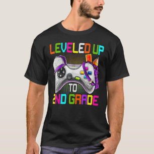 Bis zur zweiten Stufe des Gamers zurück in die Sch T-Shirt