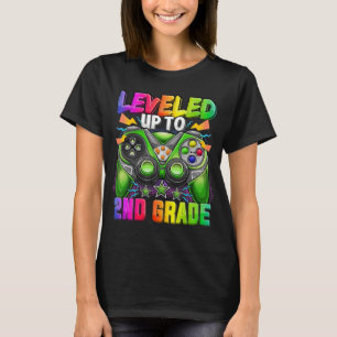 Bis zur zweiten Stufe des Gamers zurück in die Sch T-Shirt