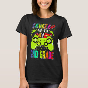 Bis zur zweiten Stufe des Gamers zurück in die Sch T-Shirt