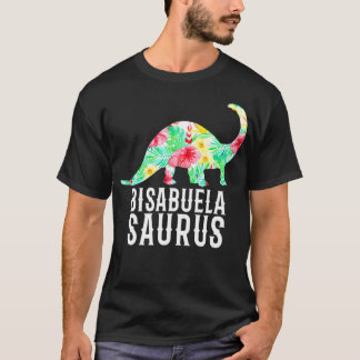 Bisabuelasaurus Spanish Great Grandma Funny Dinosa T-Shirt