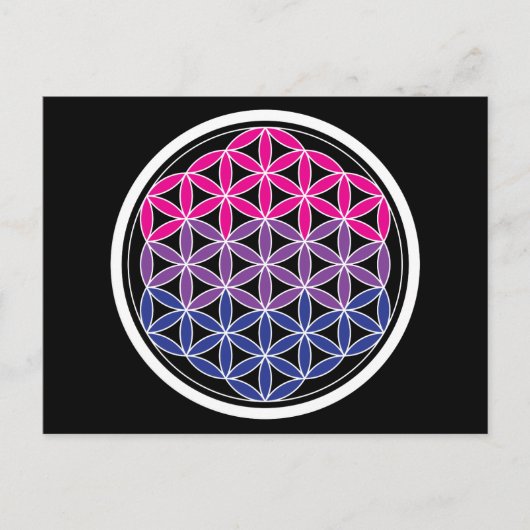 BiSakred Geometrie Postkarte (Vorderseite)