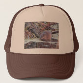 Bisamratte Truckerkappe (Vorderseite)