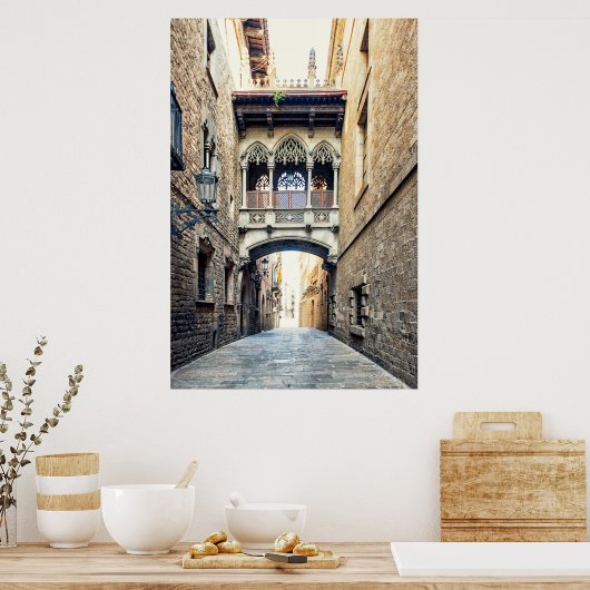 Bisbe-Brücke Poster (Küche)