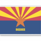 Bisbee Arizona Aufkleber (Vorderseite)