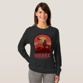 Bisbee Arizona Cacti and Sunset T-Shirt (Vorne ganz)