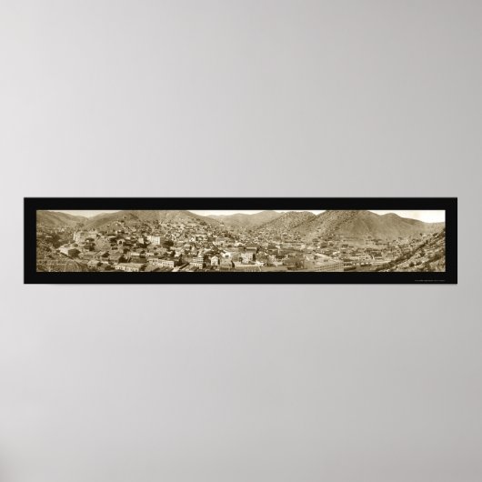 Bisbee, Arizona Foto 1916 Poster (Vorne)
